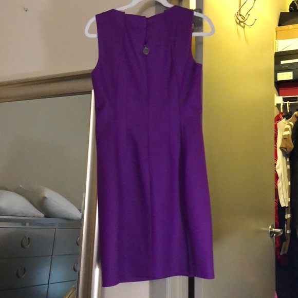 Purple Wool Dress - Picture 2 of 3